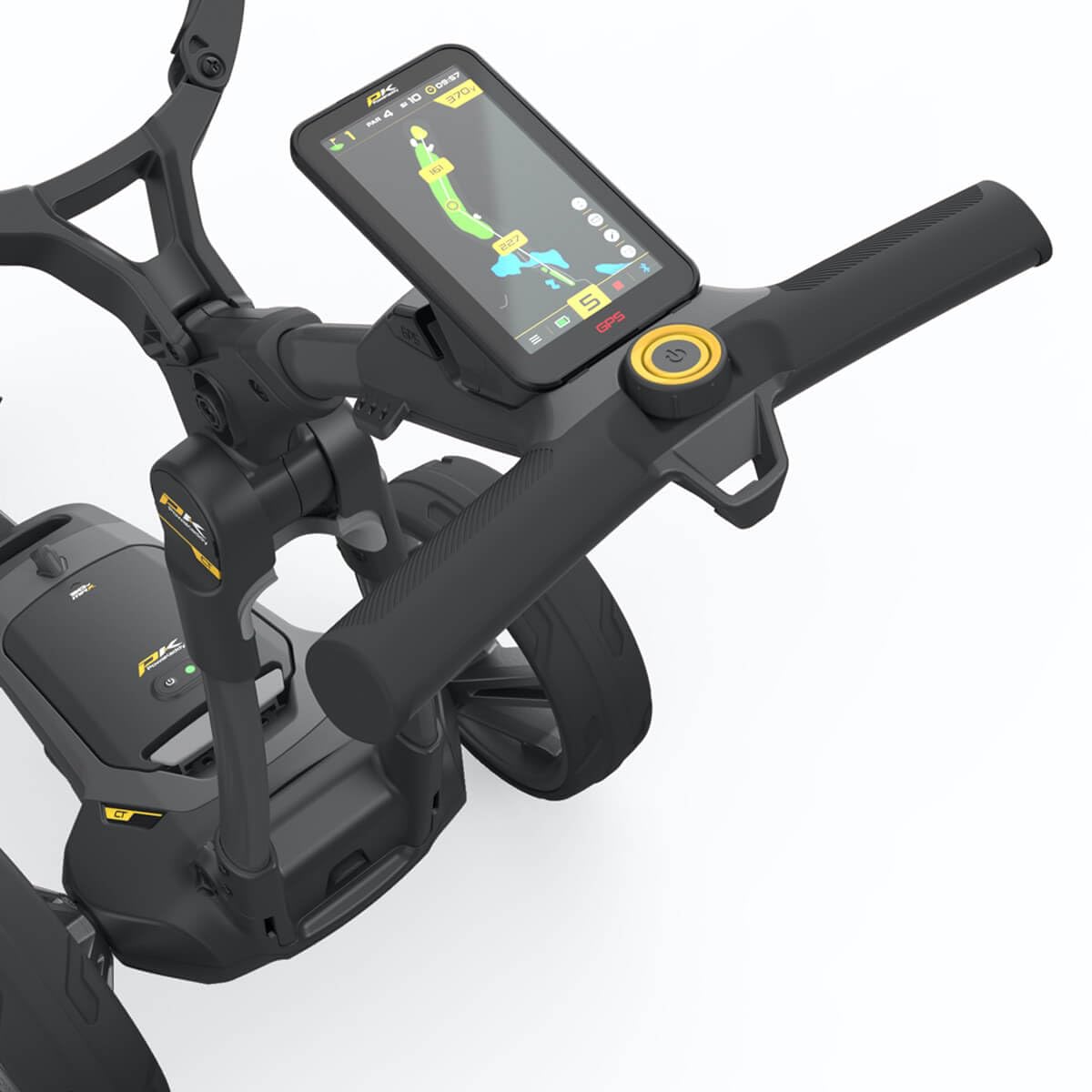 PowaKaddy 2025 CT12 GPS Carrello da golf compatto pieghevole elettrico a 18 fori