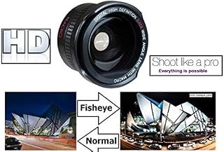Super Wide Hi-Def Fisheye Lens for Canon Vixia HF W10 W11