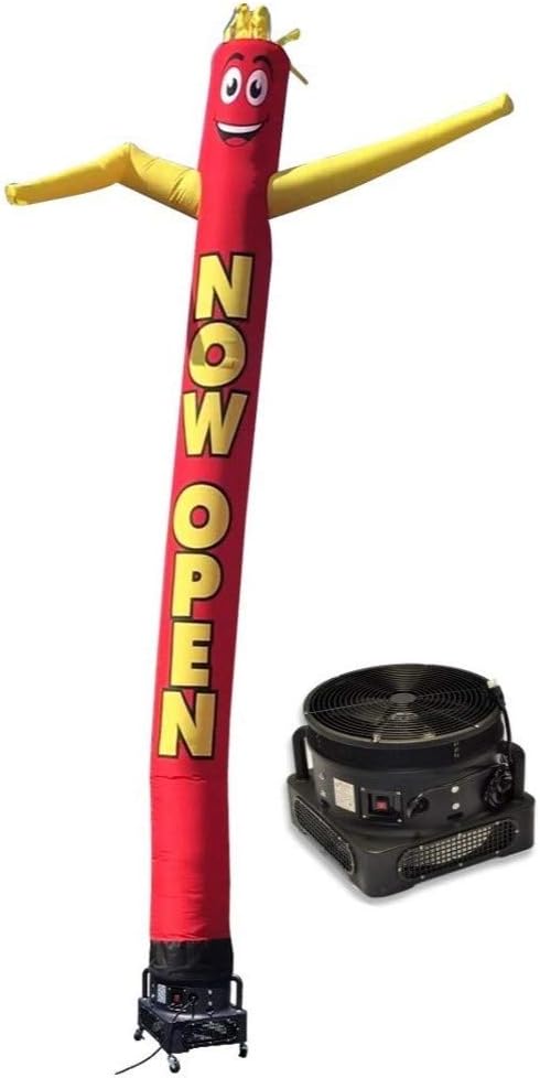 Dancer - Now Open (Red/Yellow) - Complete with 1HP 2 Speed Air BlowerQ