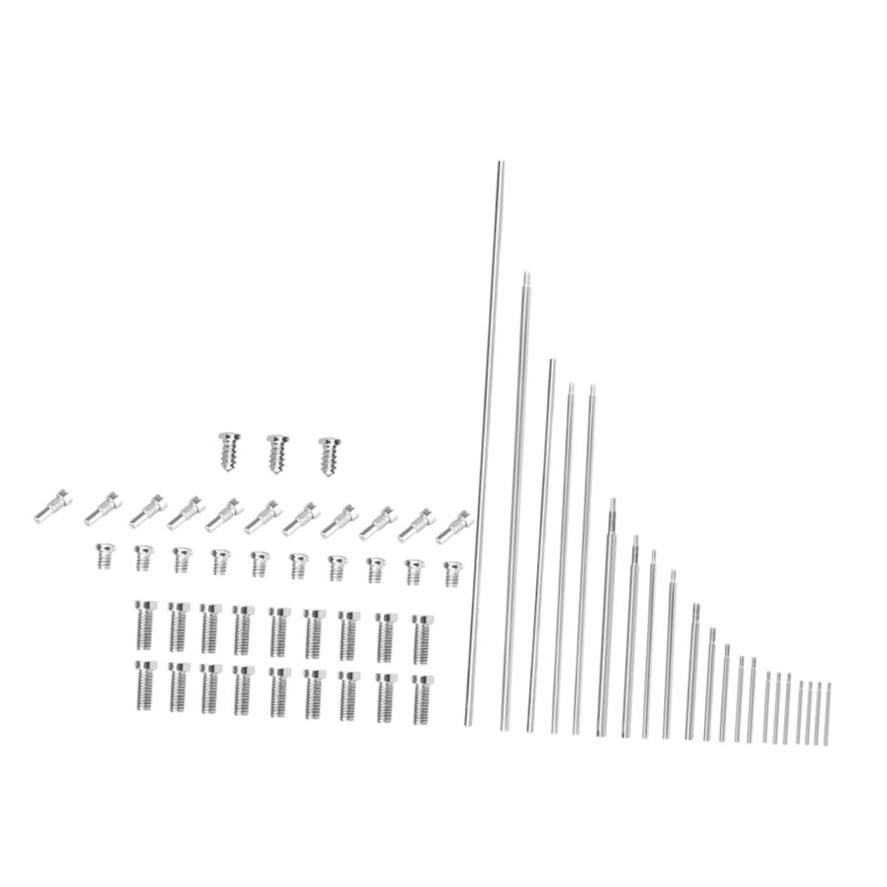 HANABASS 1 Set Repair Kit of Threaded Shaft Sticks Screws for Woodwind Instrument Maintenance Easy Installation Durable Material for Hassle Repairs