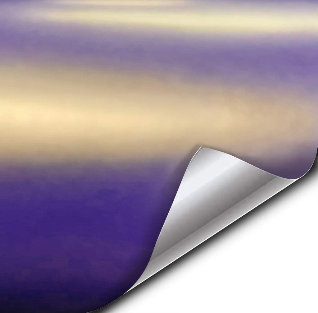 VViViD+ Matte Galaxy Purple Vinyl Car Wrap Film (6ft x 5ft)
