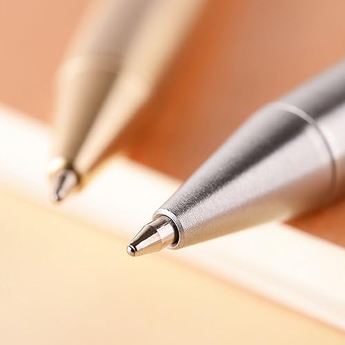 Miniatura 4 de Pluma de latón sólido portátil Delicada firma bolígrafo bolígrafo con clip