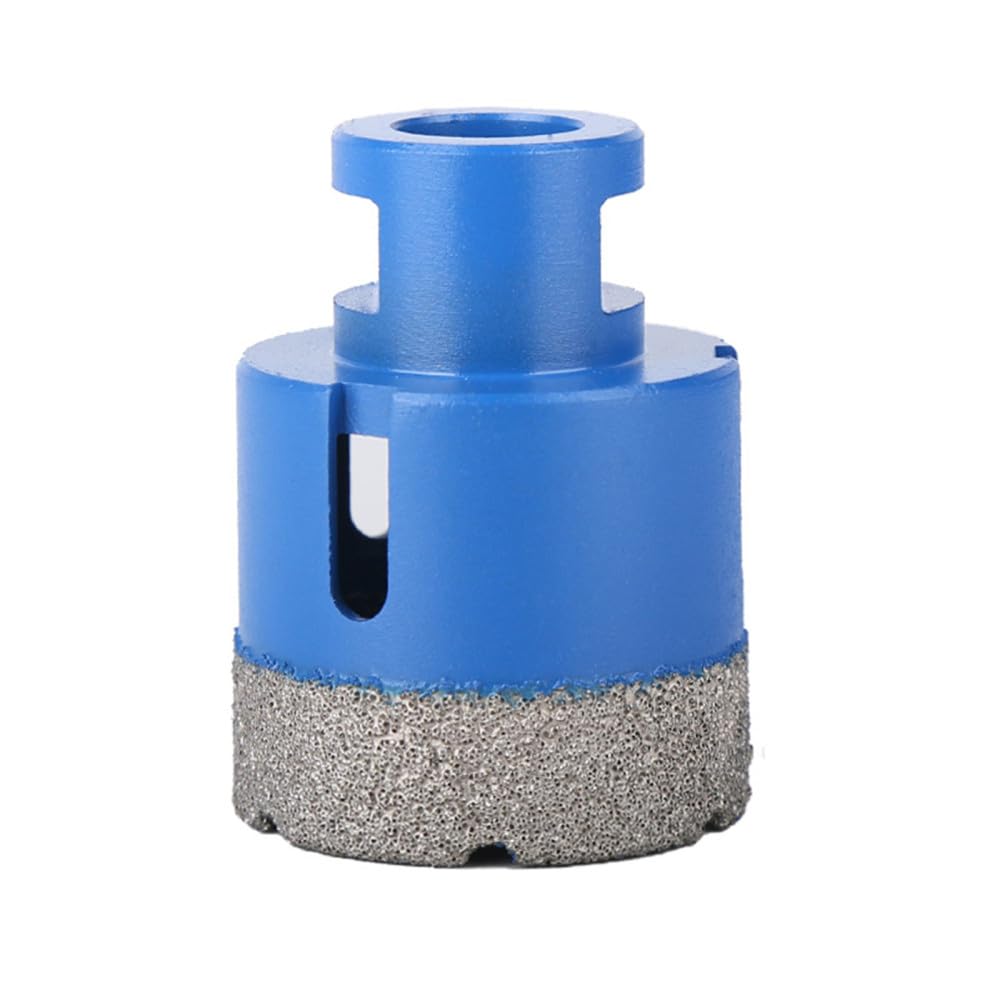 Wiertło rdzeniowe diamentowe, Wiertło diamentowe rdzeniowe lutowane na sucho, niebieskie M14, 6-120 mm, do płytek ceramicznych z granitu i marmuru(80mm)