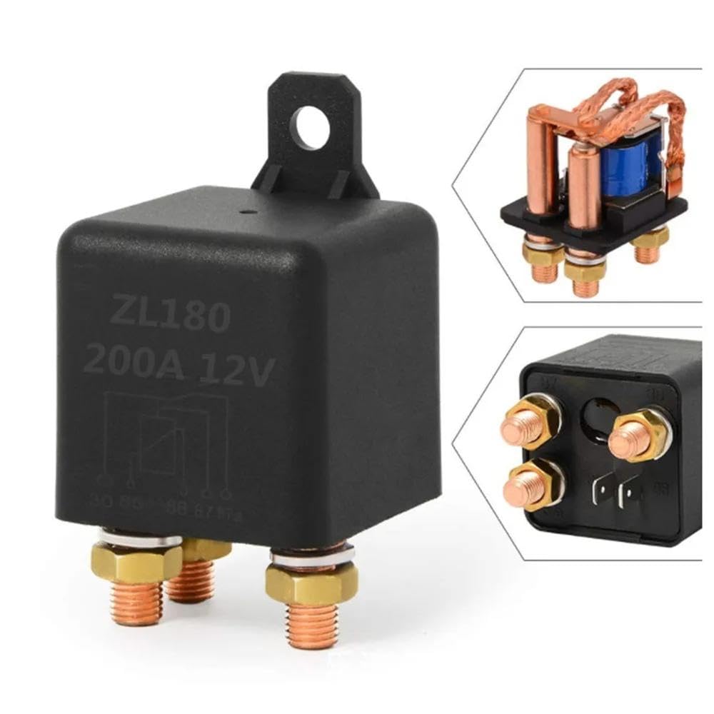 Relé De Arranque Automotriz 12V-72V 200A Relé De Conversión, De Alta Corriente De 5 Pines 3500W piezas de repuesto(72V)
