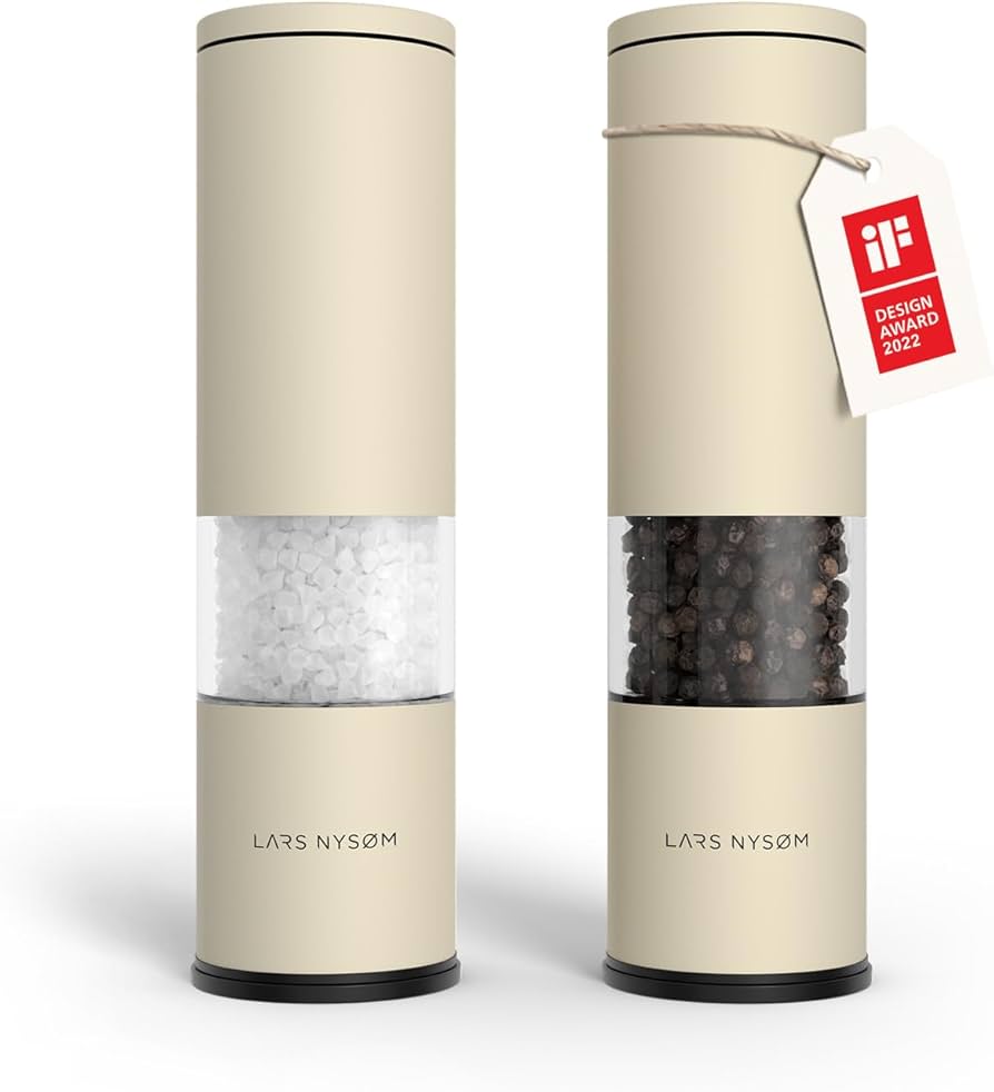 Amazon.com: LARS NYSØM Salt and Pepper Grinder Set Manual