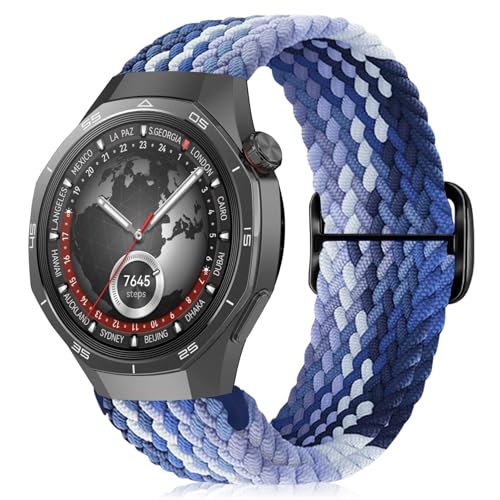 [MokaZii] 22mm oh Huawei Watch Ultimate 2/GT 6 46mm/6 Pro/GT 5/5 Pro Ή ґgxg iC ohe͐ Rp`u Huawei Watch 5/4/Buds/Ult