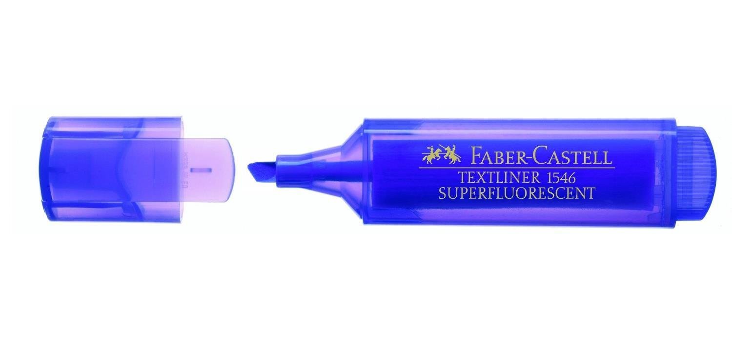 Faber-Castell 1546 Super Fluorescent Textliner - Violet
