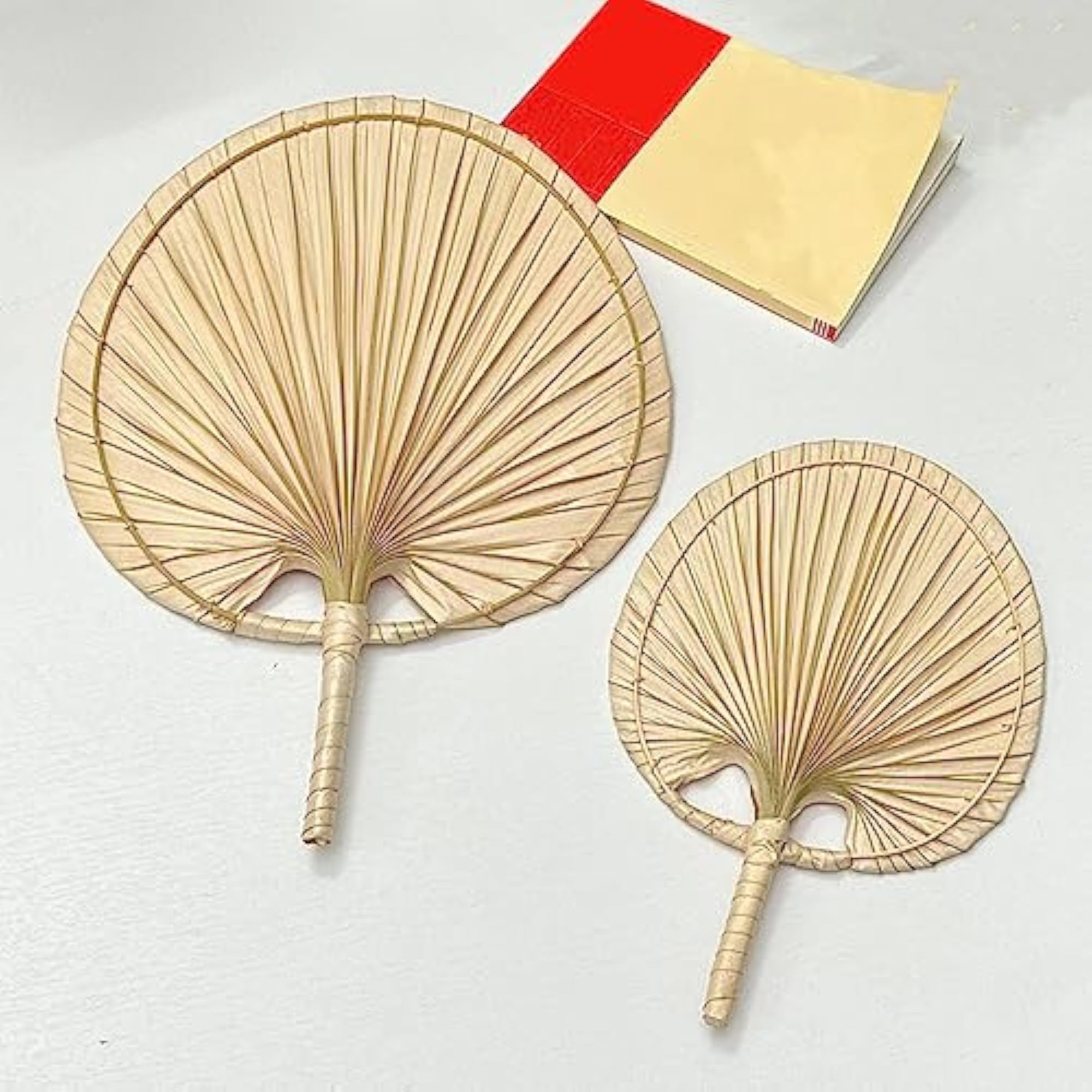 Hand Woven Boho Handmade Fan for Summer Weddings