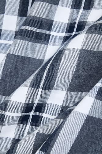 Image of SNITCH Men Casual Shirt | Regular Fit Full Sleeve Button-Down Collar Buffalo Check Pattern | Premium Cotton Blend & Breathable Fabric Outings