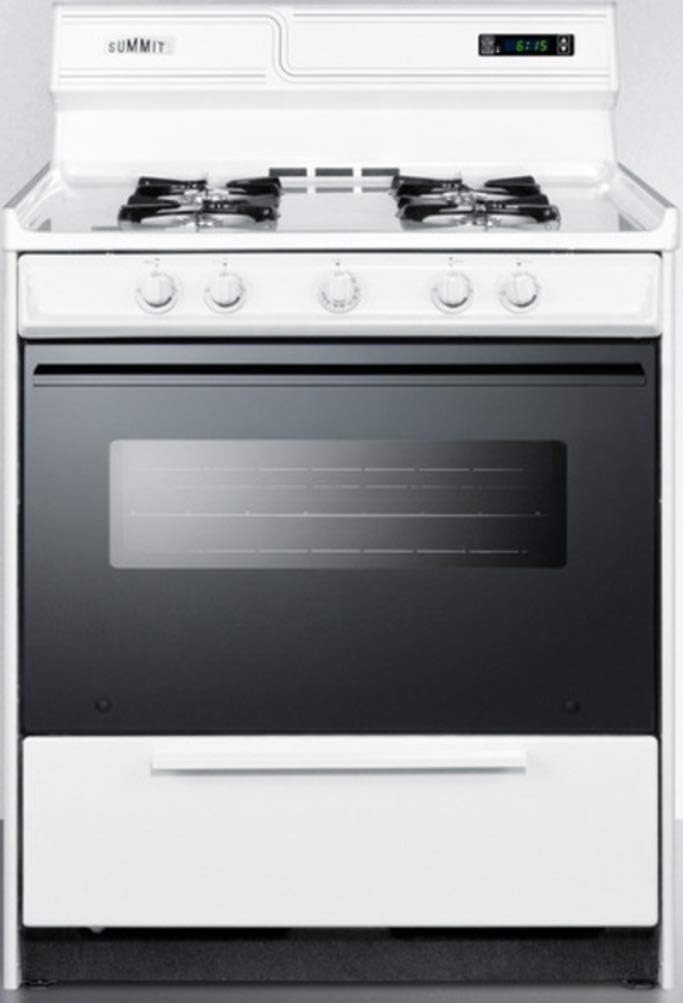 Summit WNM2307DK Kitchen Cooking Range, White