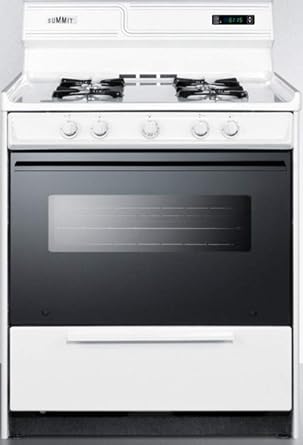 Summit WNM2307DK Kitchen Cooking Range, White
