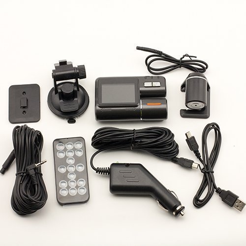 Generic HD 720P Dual Lens IR Night Vision Car DVR Camera Dash Cam Video Recorder Motion Detection