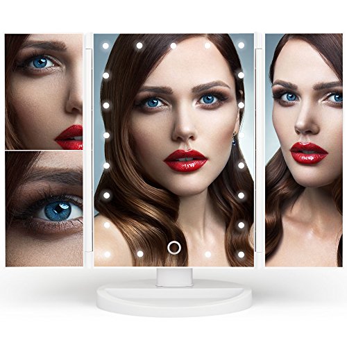 Makeup Mirror - Vanity Mirror - Lighted Makeup Mirror - Led Light Up Mirror - Lighted Vanity Mirror - Mirror with Lights - Makeup Mirror for Women - Cosmetic Mirror - Vanity Makeup Mirror - Led Light