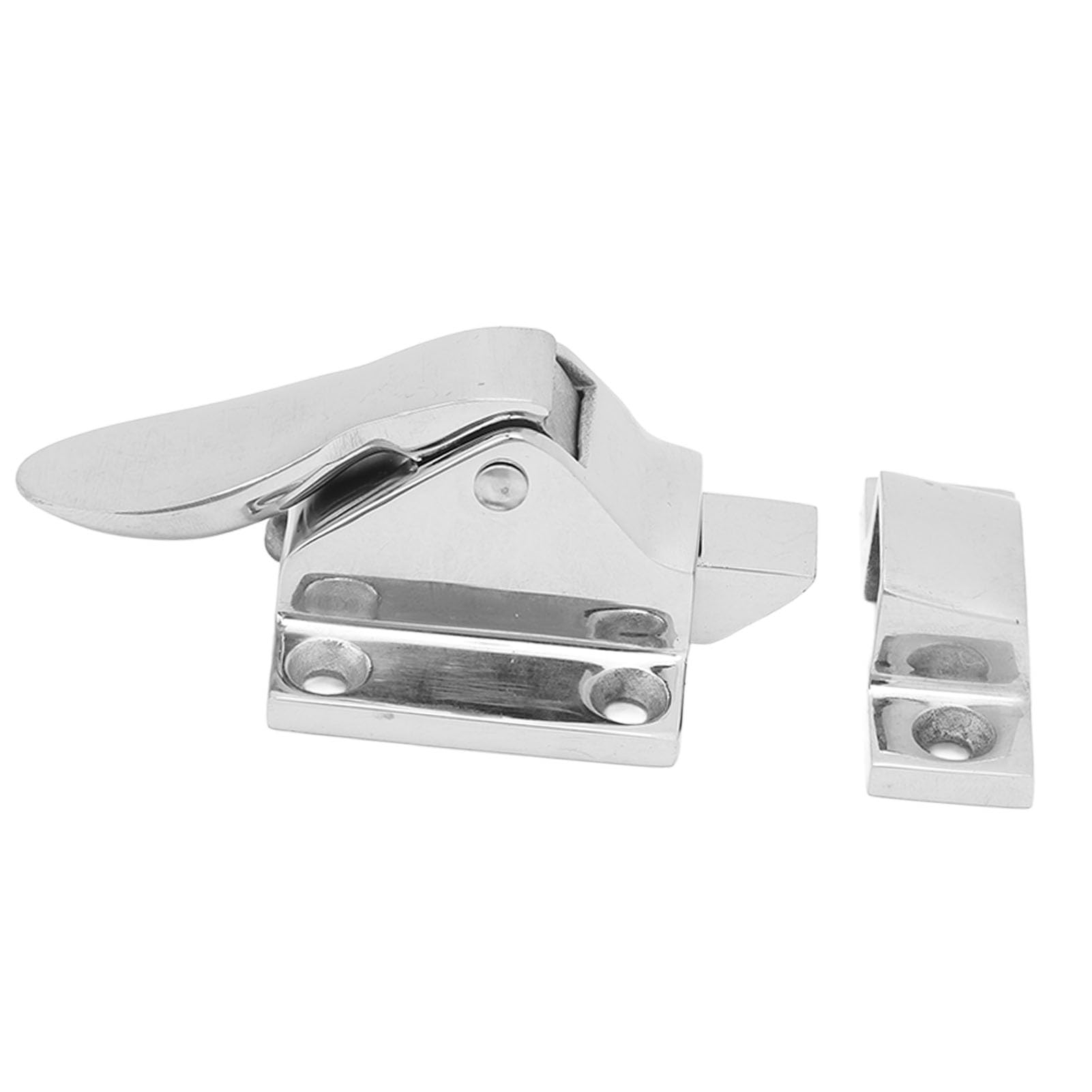 Chiusura porta barca bloccabile in acciaio inox 316 48x38 mm 2 pezzi morsetto chiusura yacht e RV serratura per mobile marino e sportello nautico