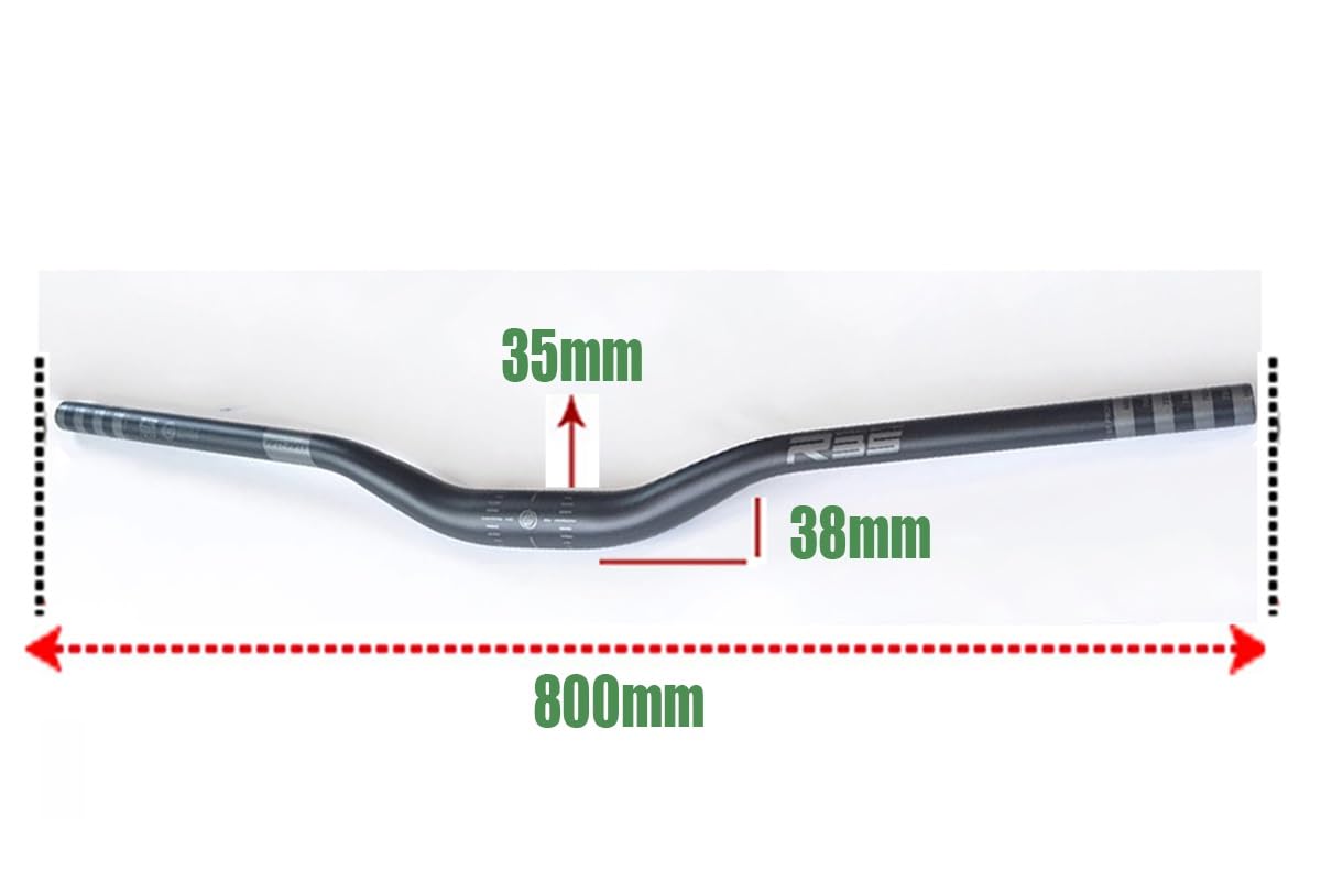 Amazon.co.jp: マウンテンバイク ハンドルバー 上昇38mm MTB ライザー