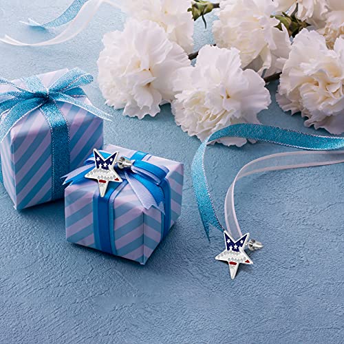 Crazypiercing Usa American National Flag Patriotic Red White Blue Stars Stripes Stud Earrings Jewelry #TOP3