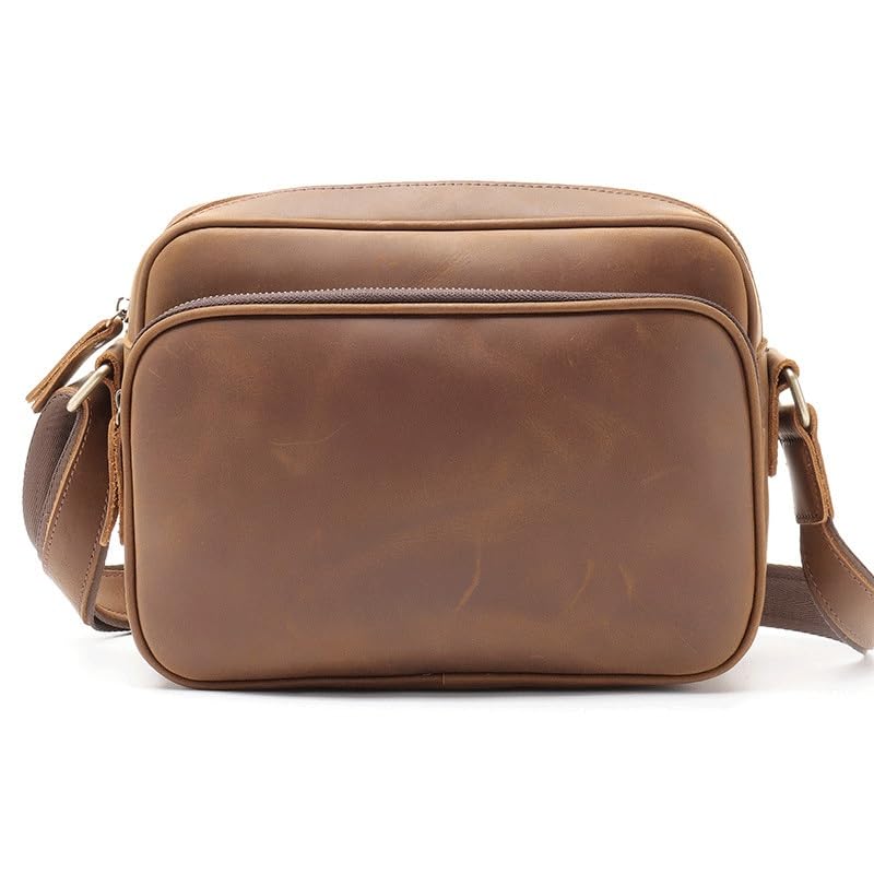 Bolso Vintage para Hombre Grande Capacidad Cruzado miniatura 1