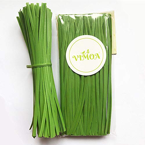 VIMOA Garden Twist Tie Plant Ties Stripes 200 pcs 6 inches for Plants, Vines and Wrapping Cords or Christmas tree - Thumbnail 3