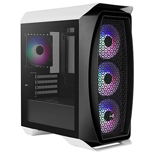 Gabinete Gamer Mini Tower Aero One Mini Frost Branco AEROCOOL