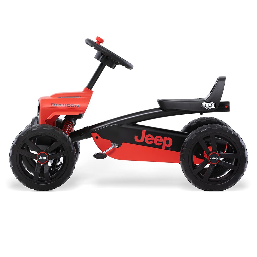 BERG Pedal Gokart Buzzy Rubicon | Coche de Pedales, Seguro y Estabilidad, Juguete para niños Adecuado para niños de 2 a 5 años