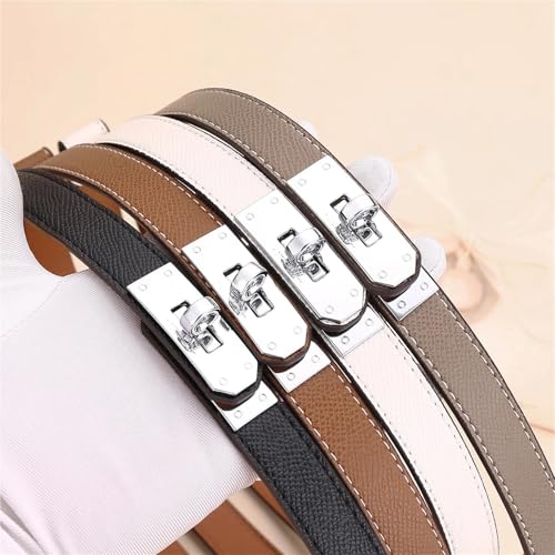 Adjustable Plutonium Leather Ladies Dress Accessories Slim Belts Thin Women Belt Belts Alloy Buckle Fashion Female Waist3