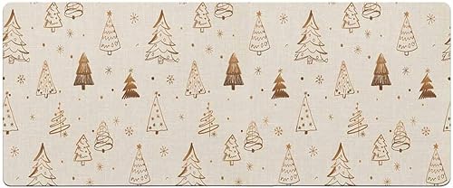 Miniatura 7 de Tapete de baño de Navidad para bañera, antideslizante, de secado rápido y absorbente, tierra de diatomeas, fregadero de cocina, lavable, moderno