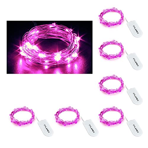 Guirlande lumineuse rose Cylapex 2032 pour sublimer un emballage cadeau