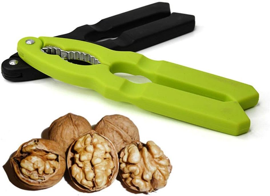 Multi-Function Kitchen Tool Nut Cracker Sheller Walnut Cracker Stainless Steel Opener Tool Nutcracker Kitchen Accessories Nutcrackers/Walnut Cracker (Color : White) (White)