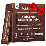 Colágeno con Sabor Chocolate Adecuado para Cualquier Tipo de dieta - Nuestro colágeno en polvo tiene un delicioso sabor a chocolate natural es muy fácil de tomar ya que puedes añadirlo a tu batido de proteínas o a cualquier bebida de tu elección. Además colágeno bebible es adecuado para cualquier tipo de dieta baja en carbohidratos, keto o paleo.