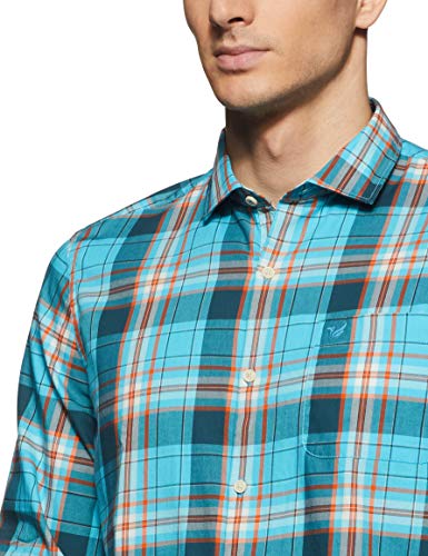 Image of blackberrys Men's Checkered Slim fit Casual Shirt