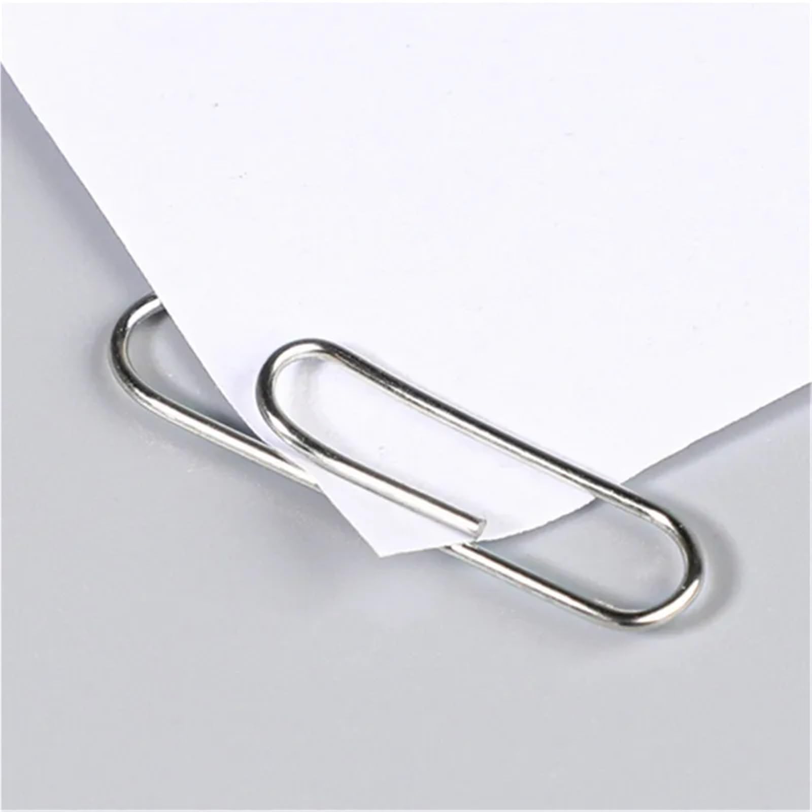 Büroklammern 10Pcs 15/28/33/50mm Notebook Memo Pad Bookmark Binder Paperclips Accessories Paper Clips Binding Supplies Student Office Stationary(Golden -50mm)