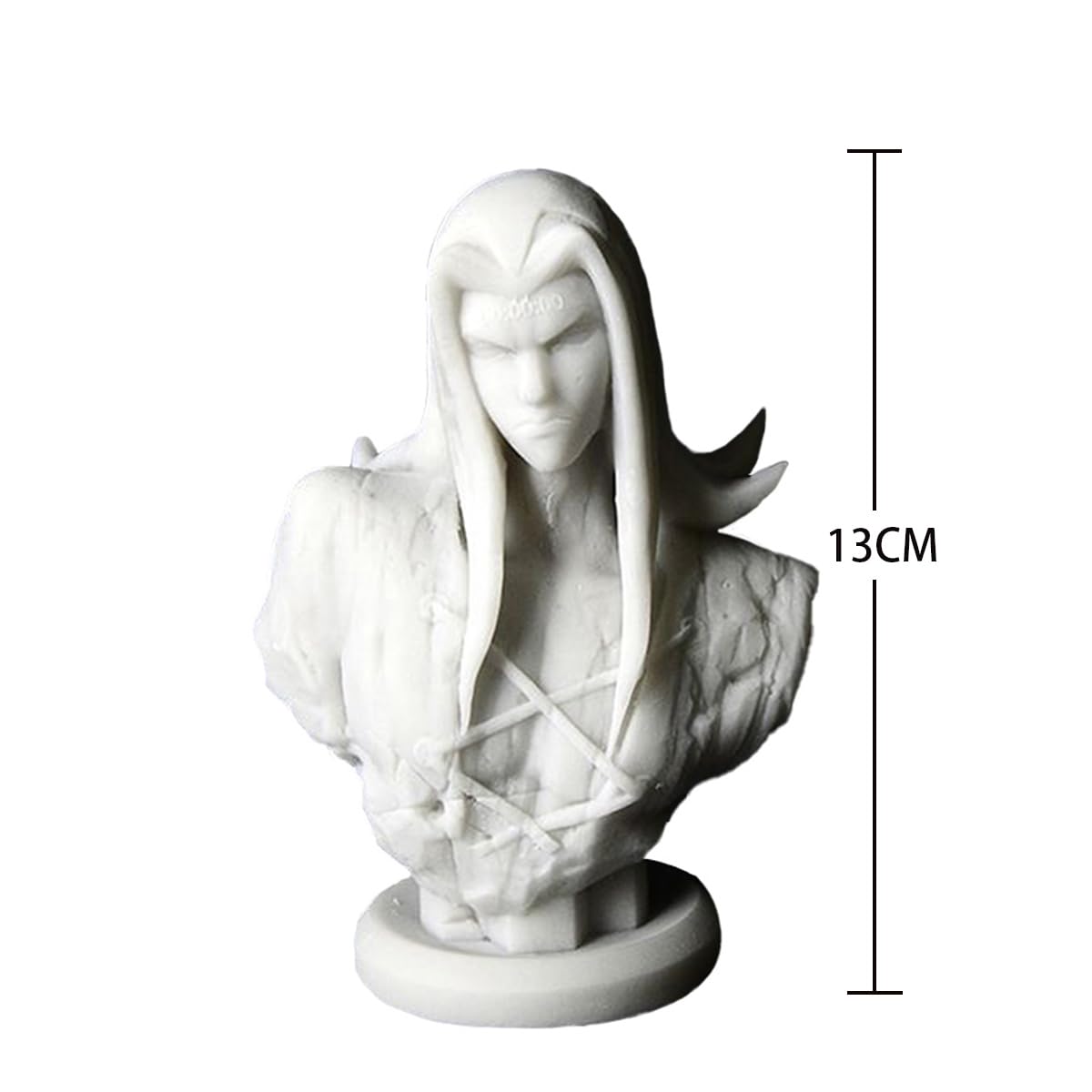 Narancia Ghirga Figurine jjba Anime Buste DIY Figurine peinte maison Statue Ornements en résine Modèle Maison Décorations 9,5 x 7,5 x 13 cm