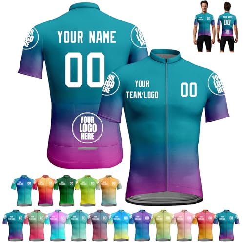 Custom Men's Cycling Jersey Style 4