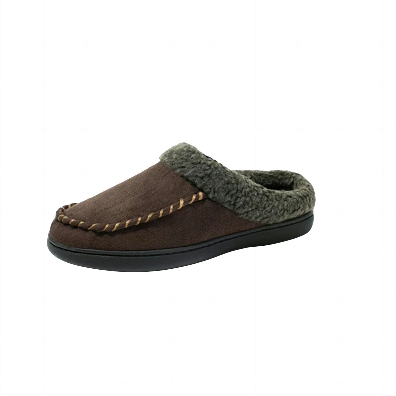 MdybF Pantofole Invernali Uomini Pantofole Calde Inverno Uomini Scarpe da Gocce di Cotone Non Slitta