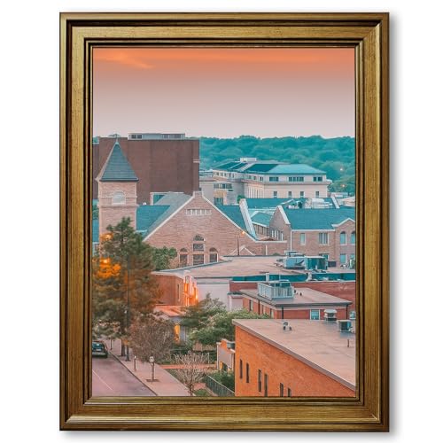 Framed Cityscape Rooftop Poster Canvas Print Art Modern Art Print