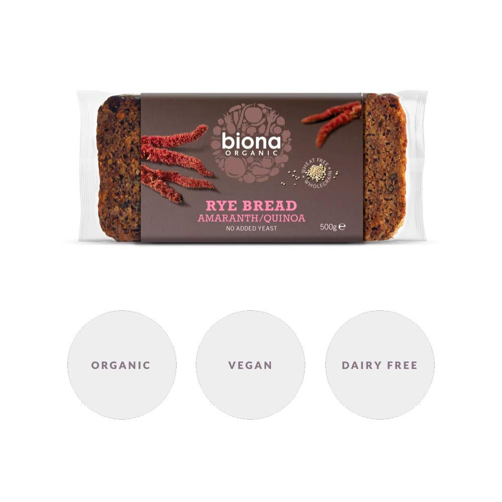 BIONA Bio żyto Amaranth / Quinoa chleb 500 g