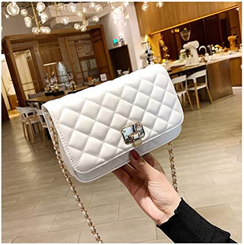 HAKSIM Women Leather Shoulder Bag Fashion Clutch Handbag Quilted