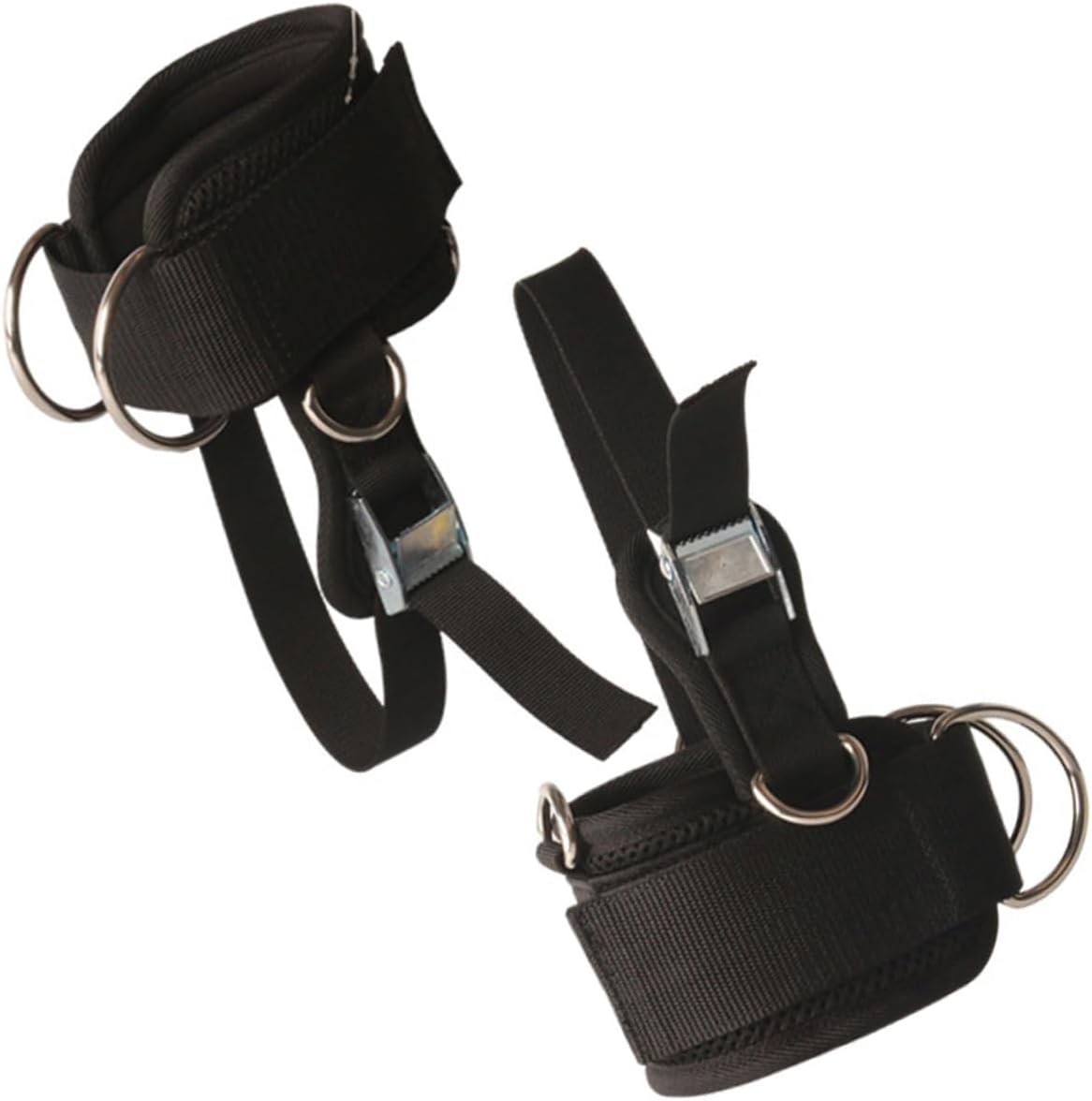 2Pcs Ankle Straps for Cable Machines Comfortable Workout Bands for Leg Strength Training for Men Women Enhance Hip and Leg Workouts
