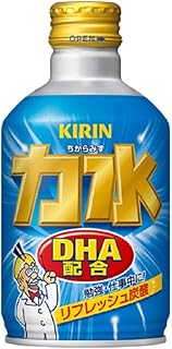 キリン 力水 300ml 24本 缶 DHA 炭酸飲料 炭酸 リフレッシュ