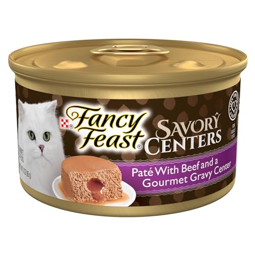 Purina Fancy Feast Savory Centers With Beef Wet Cat Food