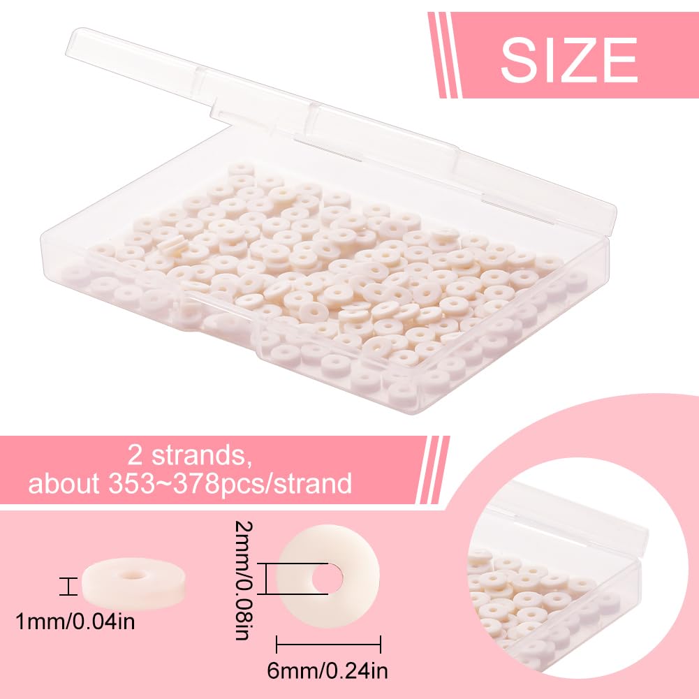 Set Di 7200 Pezzi (2 Scatole) Di Perline Di Argilla Morbida In 48 Griglie, K Di Accessori Per