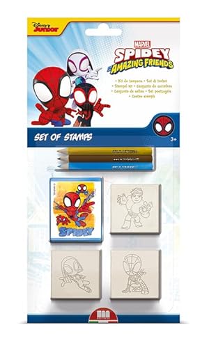 Multiprint - Spidey And His Amazing Friends Blister 3 Stamps, 3135