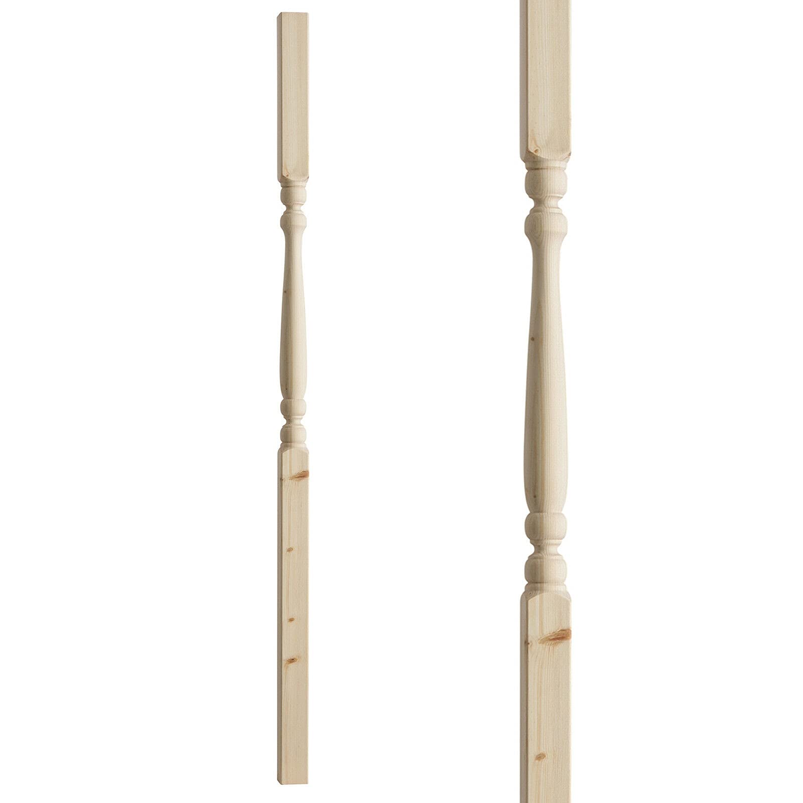41mm Colonial Turned Pine Stair Spindle (24)
