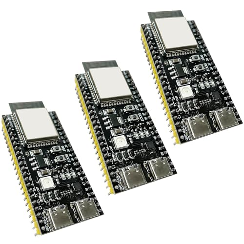 ARCELI 3PCS ESP32-S3 WROOM-1-N16R8 ESP32-S3-DevKitC-1 Entwicklung Boards mit WiFi Bluetooth 5.0 für Arduino