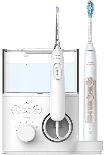 Miniatura 10 de Philips Sonicare Sistema de hilo dental eléctrico y cepillo de dientes 7000, HX392140
