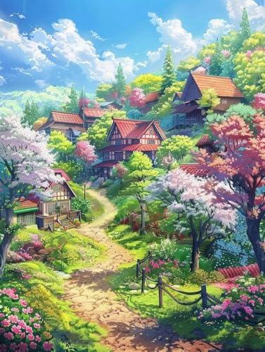 Peinture par numéro adulte paysage pour réveiller l'artiste qui sommeille en vous