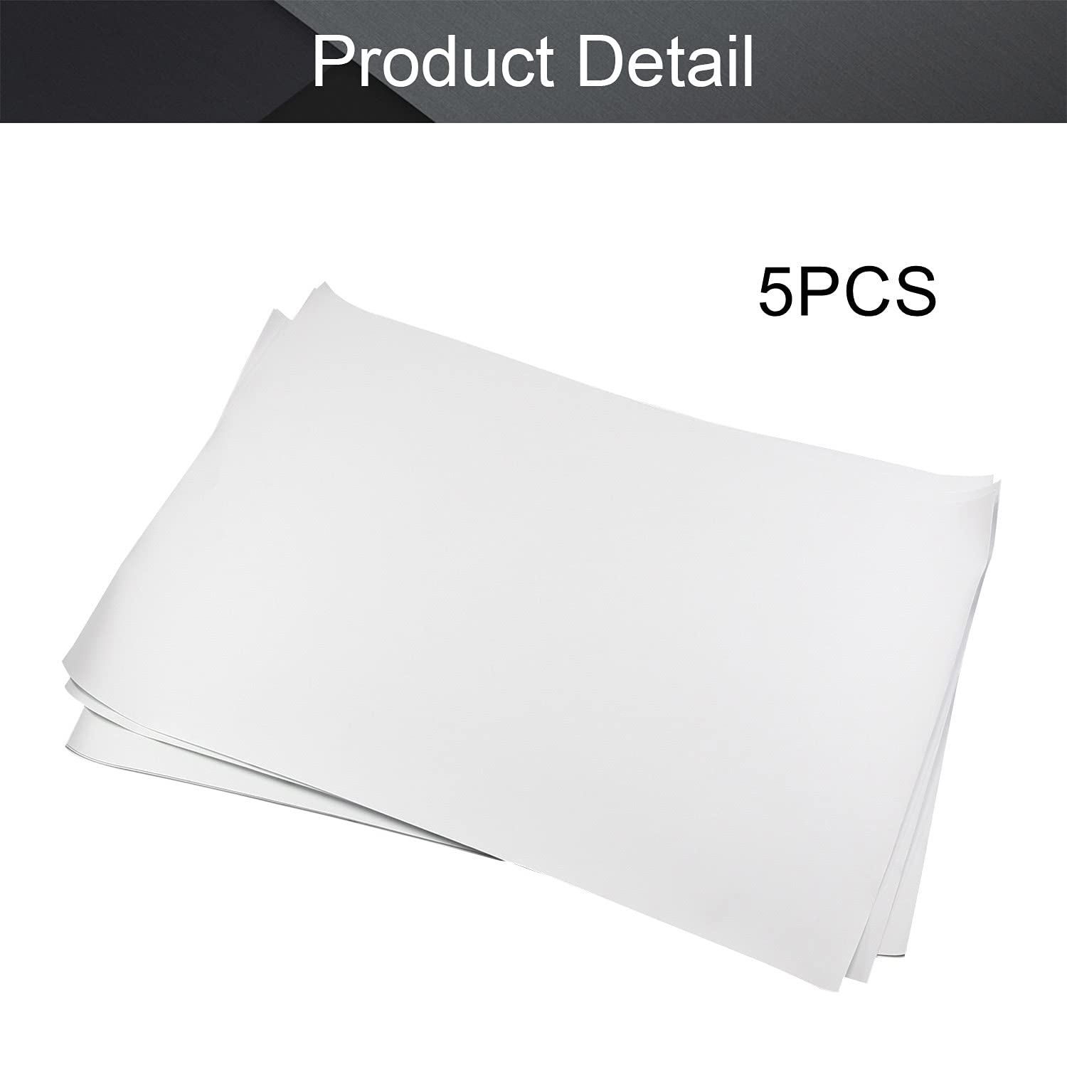Othmro Carta A3 ad asciugatura rapida a sublimazione termica, 30 fogli, 420 mm, lunghezza 297 mm, larghezza carta ispessita, lavabile per tela tessile cotone t-shirt