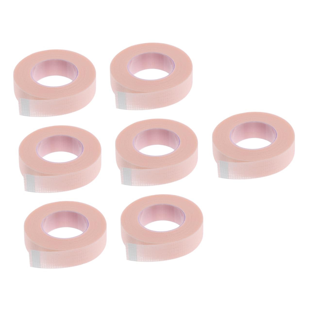 FOMIYES 7 Pack Disposable Lash Extension Bands Non-woven Breathable Tapes for Eyelash Extensions Easy to Crop