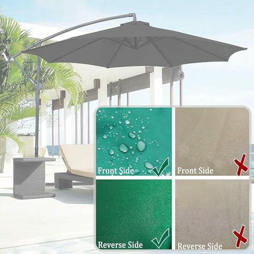 Toile de rechange pour parasol imperméable et anti-UV50+