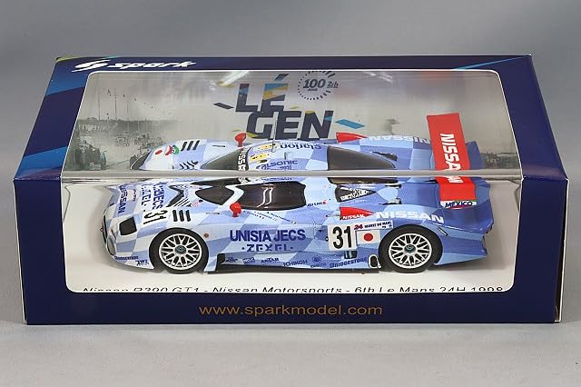 Amazon.com: Spark 1/43 - Nissan R390 GT1 - Le Mans 1998 : Automotive